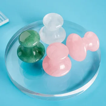 Rose Quartz Mushroom Massage Tool 1