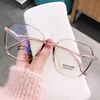 Farsightedness Glasses For Vision 2 2.25 3 Plus Fashion Anti Blue Light Square Eyewear Clear Lens Optical Reading Glasses Women 4