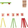 Kids Montessori Wooden Educational Math Calculate Mathematics Games Counting Number Sticks Material Early Learning Children Toys 3