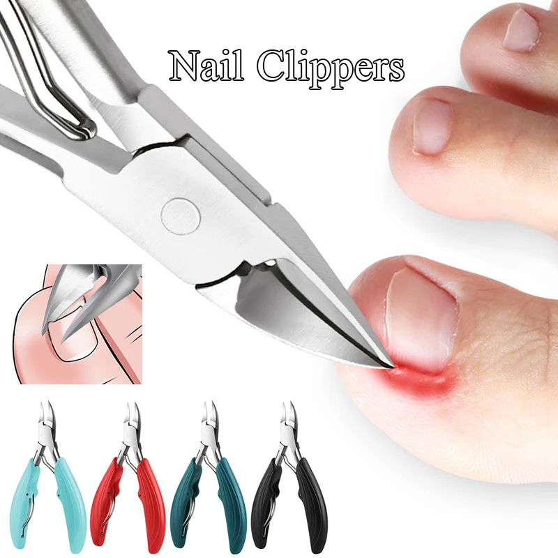 Nail Clippers Dead Skin Remover Nail Ingrown Nipper Cuticle Scissors Cutter Paronychia Tools Pedicure Manicure
