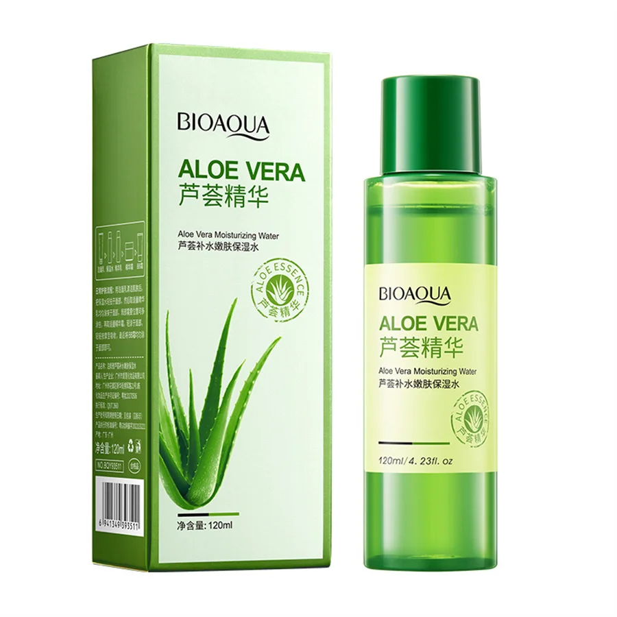 

BIOAQUA Aloe Face Tonic Hydration Facial Toner Skin Care Products Pore Minimizer Oil Control Makeup Water Face Toner Skin Care