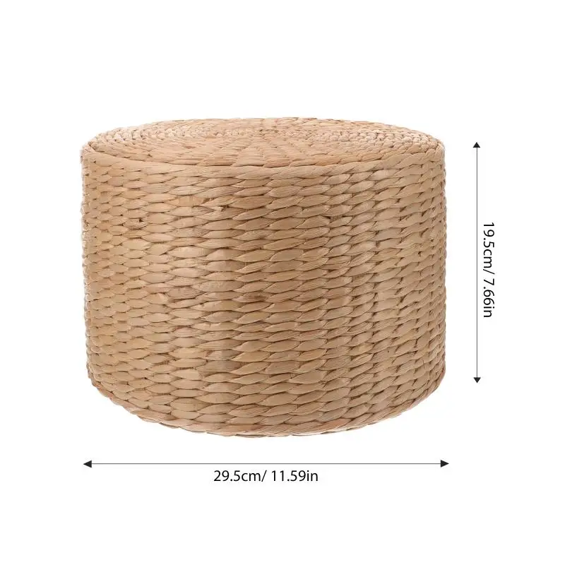 NEUER gewebter Kinderhocker, Kinderschuhwechsel, Gartenweberei, kleine Stufe, entzückender Einstieg, Outdoor-Stühle, Webhocker, gewebtes Dekor – Detail 8