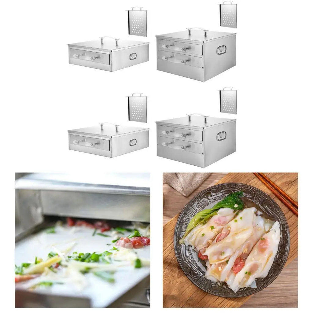 

Rice Roll Machine Furnace Steamer Multifunctional Steam Machine Drawer Steaming