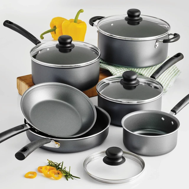 Kitchen Utensils Set Cooking Pots  Non-stick Kitchen Cookware Sets - Non- stick - Aliexpress