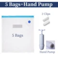 5 Bags-Manual Pump