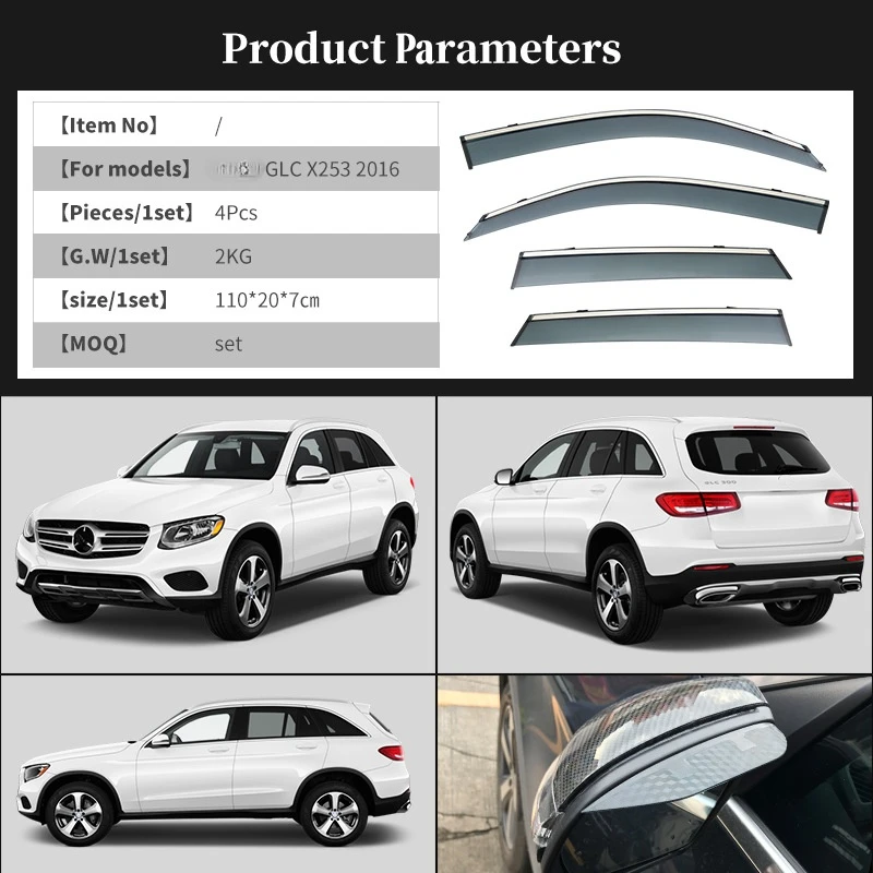 Mercedes Glc Wind Deflectors