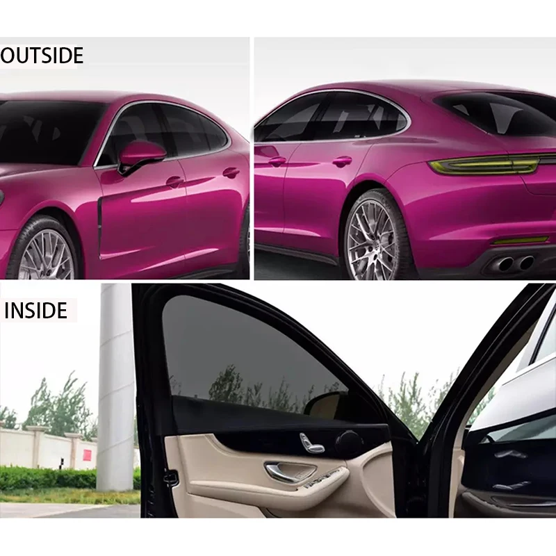 5/15/35% VLT Heat UV Block Professional Window Tint Adhesive Film Auto Car Automotive Window Film DIY Glare Control UV Blocking