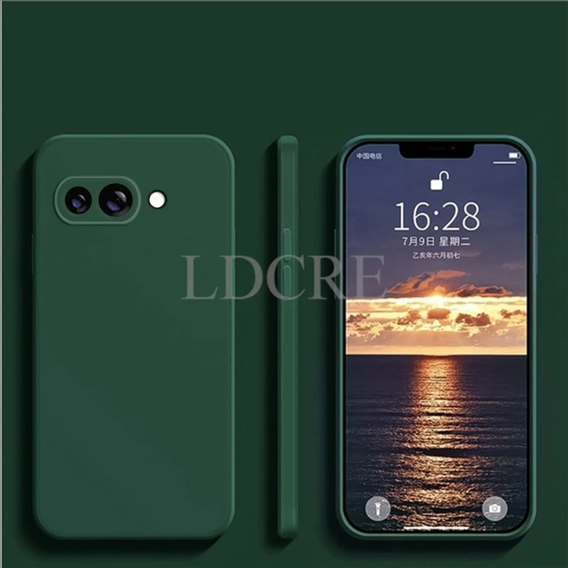 Liquid Silicone Rubber Phone Protector Case – Elegant Plain Coque