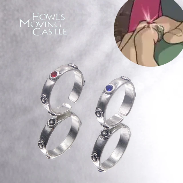 Howls Ring Howl Moving Castle  Howls Moving Castle Matching Rings - Howl's  Ring - Aliexpress