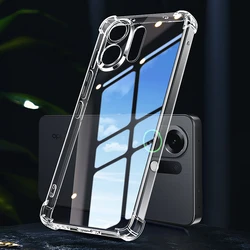 Transparent Soft Silicone Airbag Bumper Phone Case - High Quality Fall Prevention Cover for Oppo K13 (Clear)