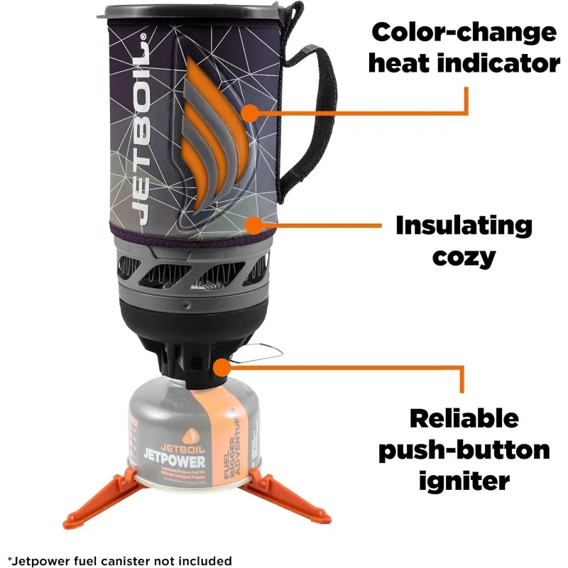 Jetboil Flash Camping and Backpacking Stove Cooking System 4