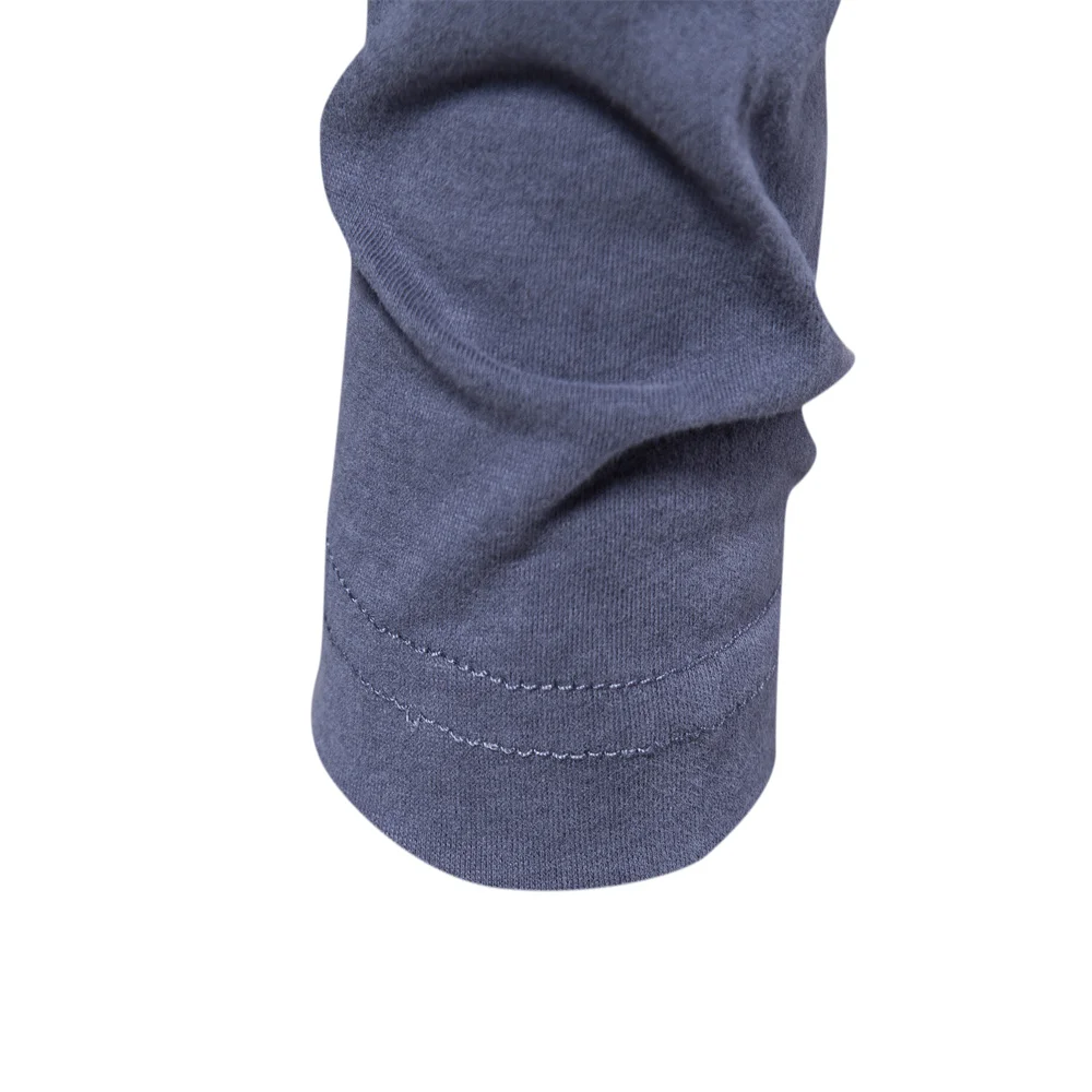 100% Baumwolle Langarm T Shirt Für Männer Solide Frühling Casual Herren T-shirts Hohe Qualität Männlich Tops Klassische Kleidung männer T-shirts – Detail 12