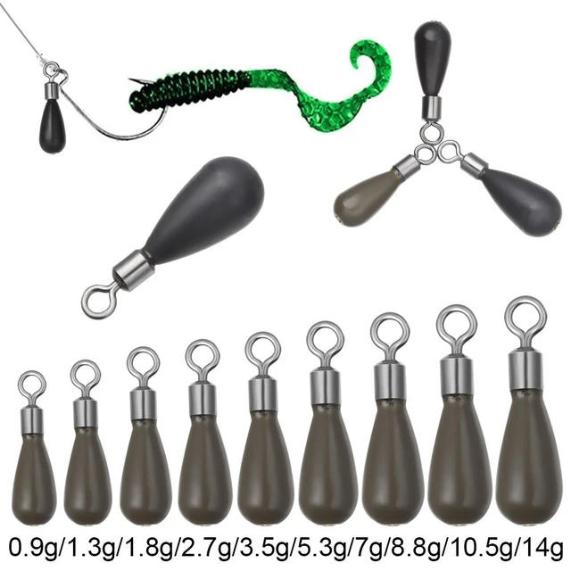 1pc 09-14g Quick Release Casting Tear Drop Shot Weights Fishing Tungsten  Fall Sinker Line Sinkers Hook Connector - AliExpress