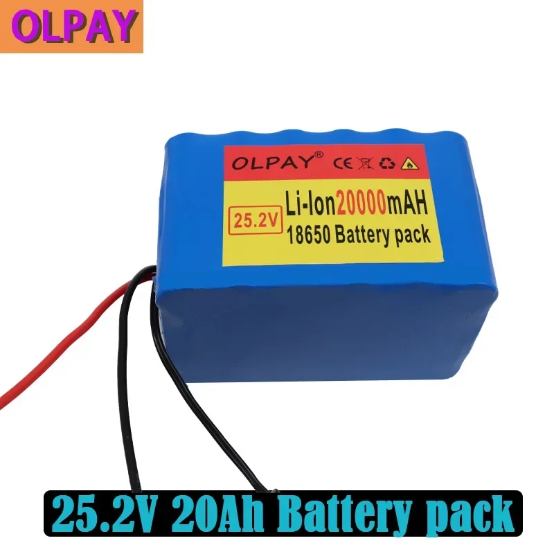 

Original 6s4p 24V 20Ah 18650 Battery Lithium Battery 25.2v 20000mAh Electric Bicycle Moped /Electric/Li ion Battery Pack with