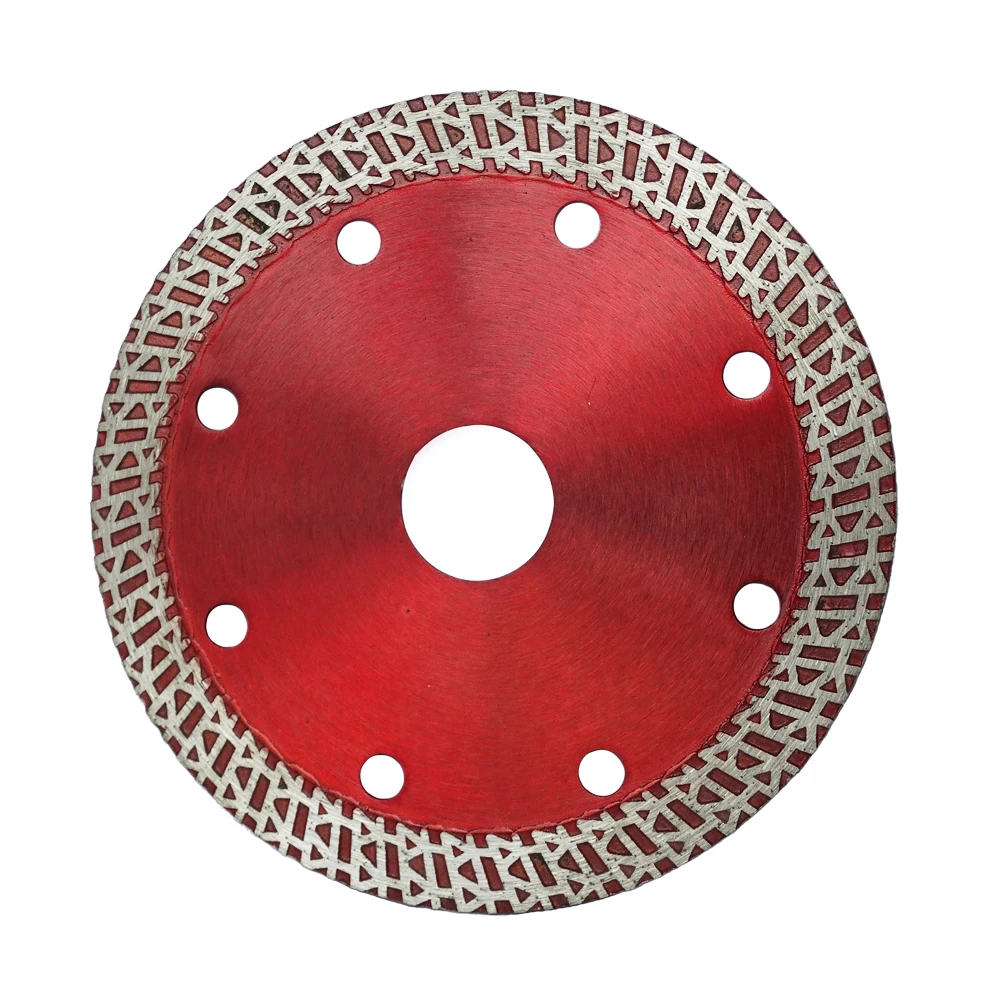 Spot Goods Tile Granite Saw Blade Disk, 5 inch R Turbo Diamond Saw Blade for Cutting Ceramic Granite Marble Stone raizi 1pcs hot sintered arix segmented diamond blade for cutting granite concrete asphalt granite saw blade