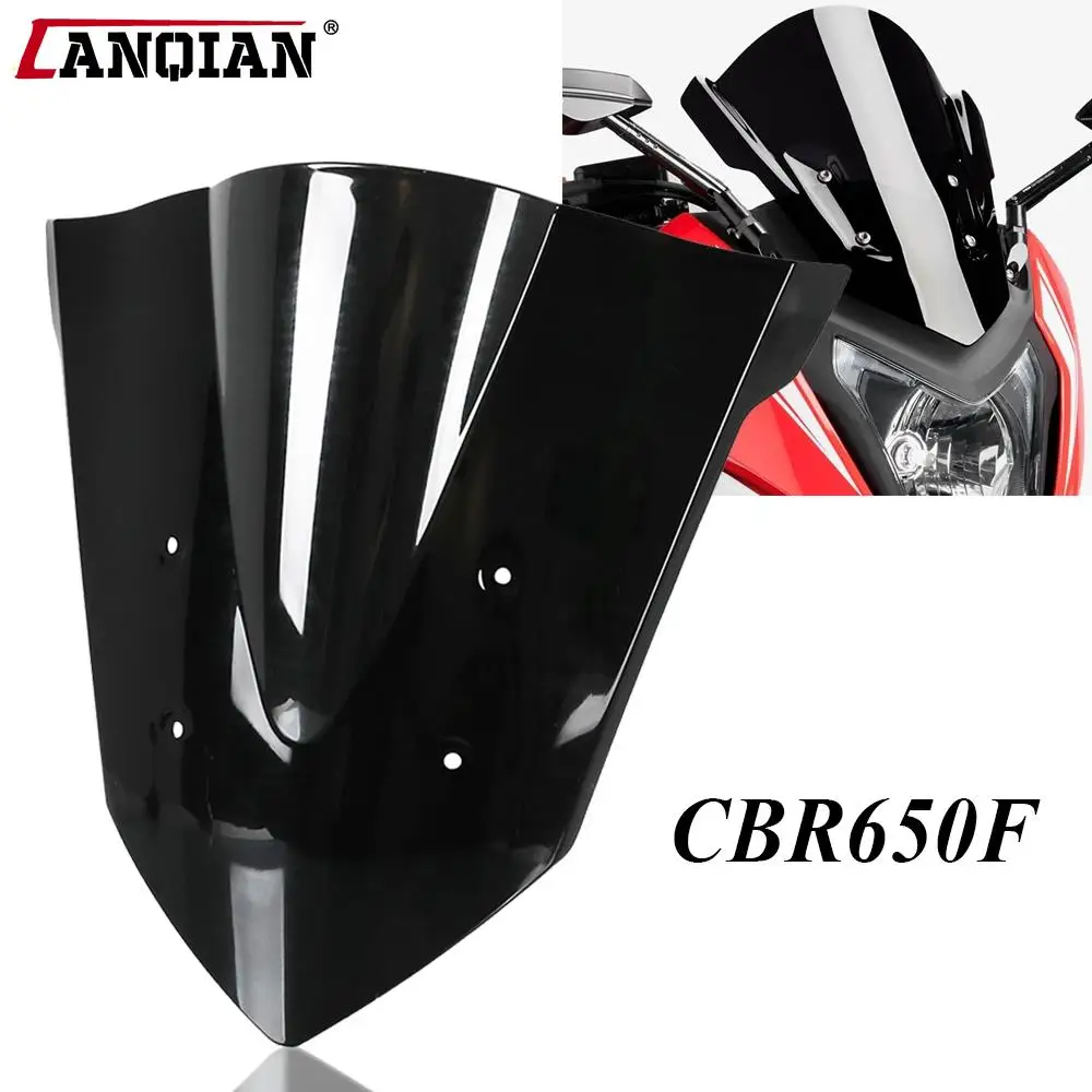 

Motorcycle Accessories Windshield Wind Deflector Visor WindScreen Protector For HONDA CBR650F CBR 650F 650 F 2014 2015 2016 2017