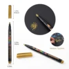 8/12pcs Metallic Markers Pens, Medium Tip Metallic Markers for Card Making,Painting, Scrapbook Crafts, DIY Photo Album 6
