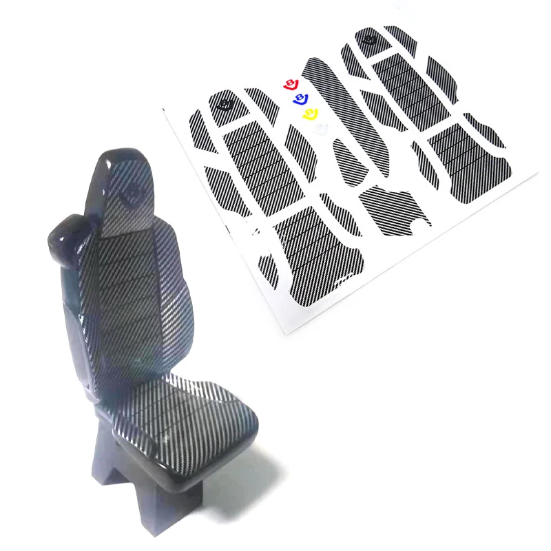 

Seat Stickers Simulation for 1/14 Tamiya RC Truck Trailer Tipper Scania 770S Accessories DIY Part