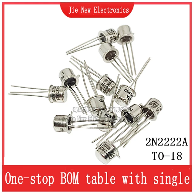 TRANSISTOR 2N3053 TO39 NPN . 40 V . 500 MW . 700 MA . 50 HFE - Foto 2