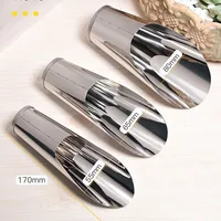 1Pc  Soil Stainless Steel Spade Shovel Cup Cultivation Bucket Succulent DIY Potted Bonsai Plant Helper Garden Tool 2