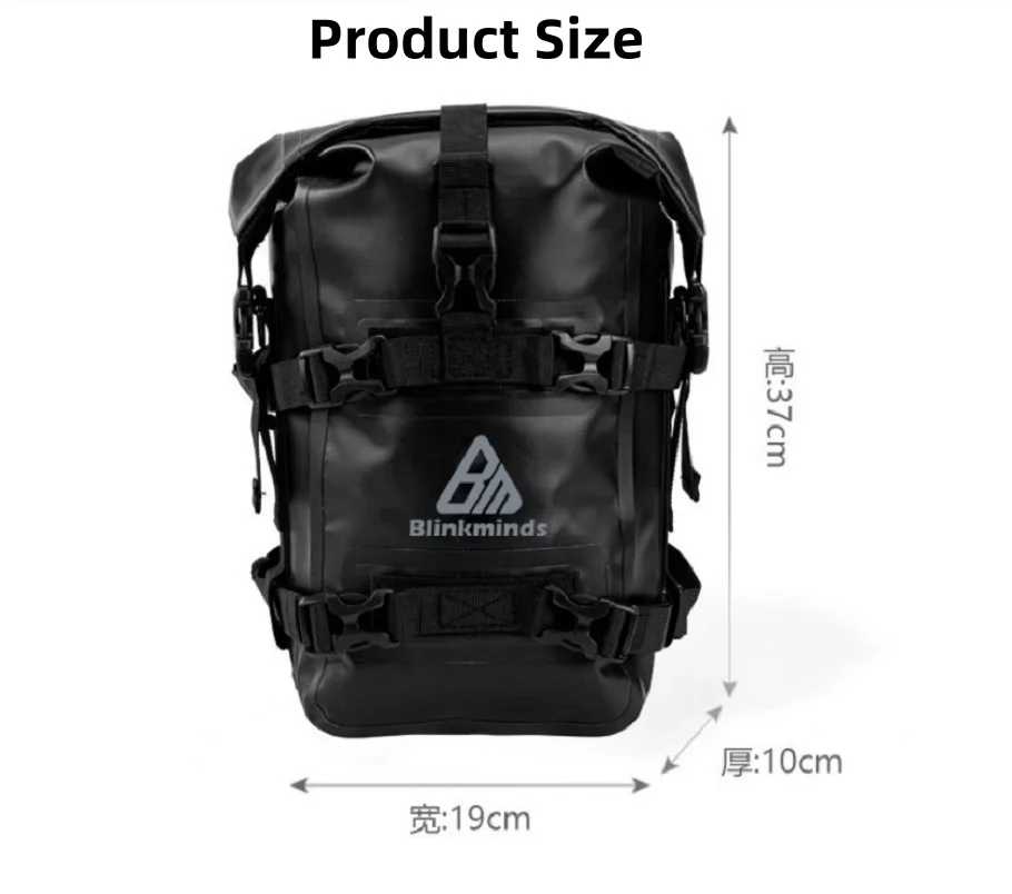 Sacoche Moto Universelle Étanche Fixation Barres de protection - Outils Réparation, BMW, Honda, Suzuki, GS, C2223 - Blinkminds 10 Sacoche Moto Universelle Étanche Fixation Barres de protection - Outils Réparation, BMW, Honda, Suzuki, GS, C2223 - Blinkminds – Image 10