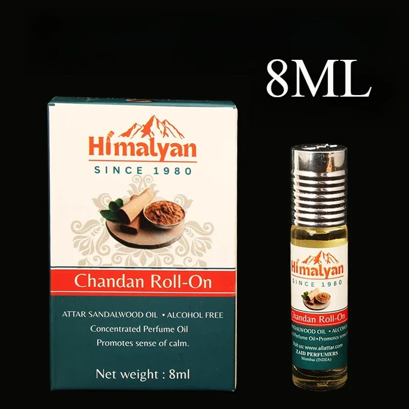India Himalayan Sandalwood Incense Essential Oil Pure Walking Beads 8ml Soothing Sleep Aromatherapy Difusor De Aroma