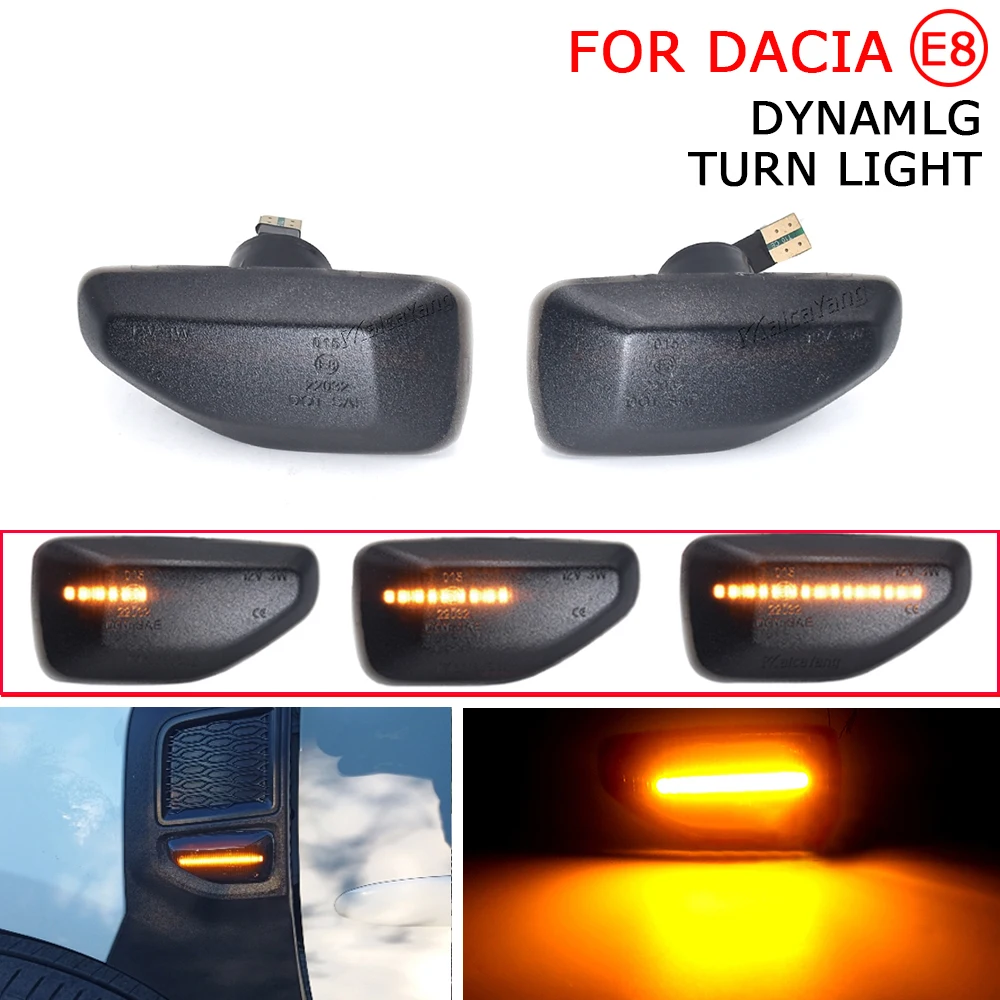 2X LUCE LAMPEGGIANTE Indicatore Freccia Laterale Per Multipla Da Anno - Foto 4