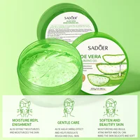 Aloe Vera Moisturizing Gel 300g, Apply to Face and Body, Moisturizing, Soothing, Cleansing, Refreshing, Non-Greasy, Non-Sticky, Easy to Absorb, Suitable for Both Men and Women, Suitable for All Skin Types 4