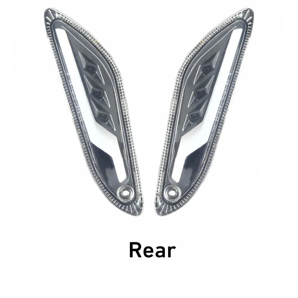 Motorbike Front Rear E-Mark Turn Signals Blinker Daytime Running LED Light For V