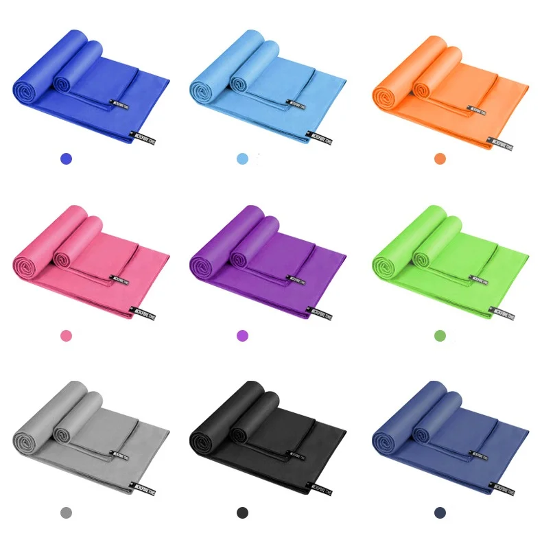 Microfiber Towels for Travel Sports Fast Drying Absorbent Soft Jogging Gym Beach Swimming Yoga Towel