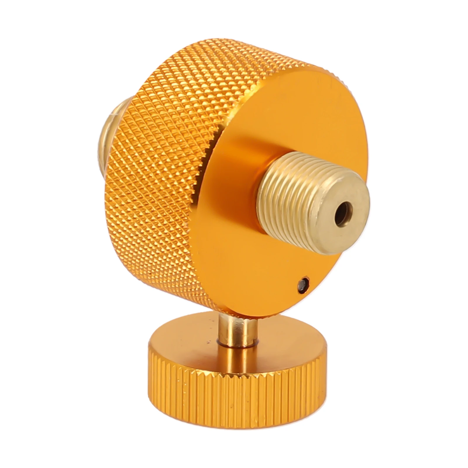 

Stove Head Adapter Air Tank Converter Camping Copper+Aluminum Alloy Golden High Quality Camping Stove Accessories