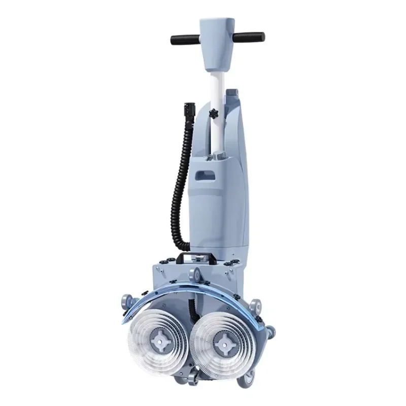 New product Electric Floor Washing Machine Walk Behind Mini Floor Scrubber Dryer For Home Ceramic Tile Cleaning Machine