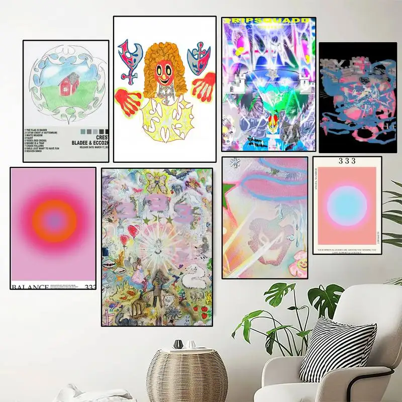 

Singer Bladee 333 POSTER Prints Wall Painting Bedroom Living Room Decoration Home