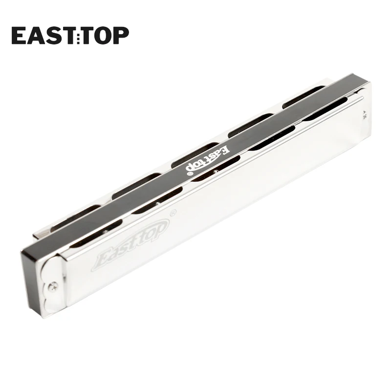 EASTTOP T2403 24-Hole Tremolo Harmonica C Key Good-air Tightness Professional Harmonica Musical Instruments