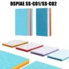 DSPIAE SS-C01 SS-C02  Sponge sandpaper Double Side Abrasive model Tools Sanding Sponge Block Polishing sponge for hobby 1