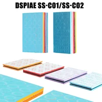 DSPIAE SS-C01 SS-C02  Sponge sandpaper Double Side Abrasive model Tools Sanding Sponge Block Polishing sponge for hobby 1