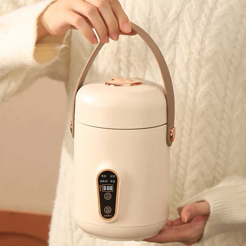 

Многофункциональная Керамическая Мини-кастрюля для риса для одного человека, для потери веса, bento, кемпинга-идеально подходит для двухместной еды