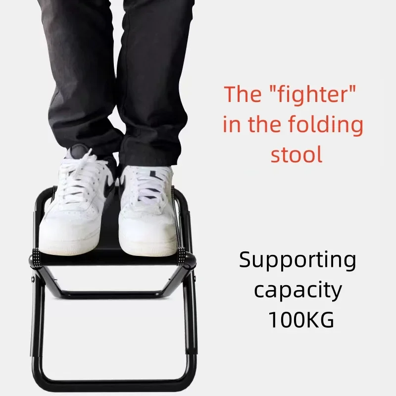 Portable Outdoor Camping Folding Chair Aluminum Alloy Ultra Light Chair With Bag Fishing Picnic Travel Stool Seat Gold Red Blue
