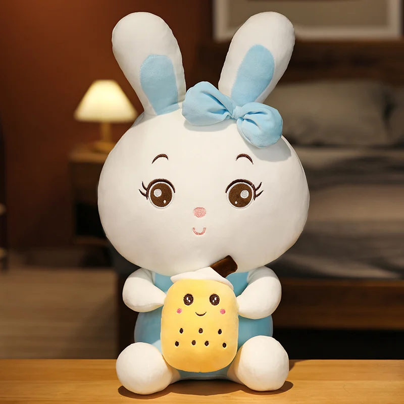 Bukezudang Cuscini di peluche di Bubble Tea, Boba Peluche, Peluche Bubble Tea 24 cm, simpatici peluche di Boba Giocattoli morbidi Boba gigante imbottito cuscino Snimal per gli amanti di Boba