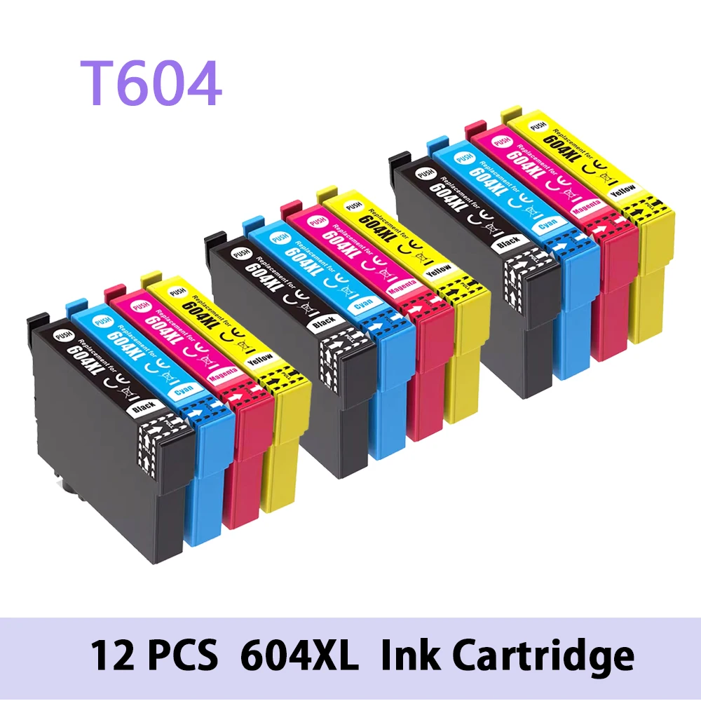 Совместимый картридж с чернилами 604XL T604XL T604 604 для принтера Epson XP-2200 2205 3200 3205 4200 4205 2930 2950DWF