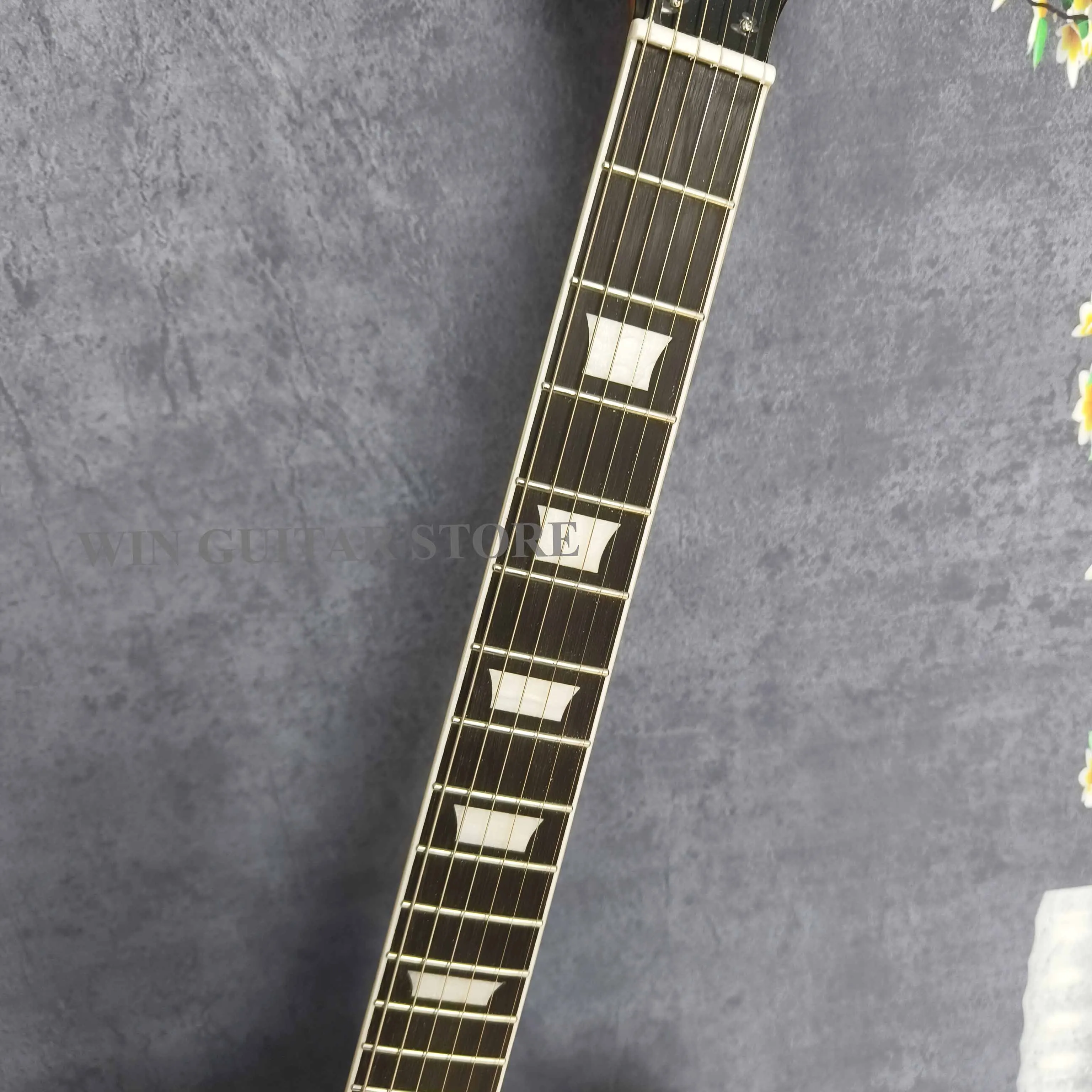 Sunburst Firebird Electric Guitar 4