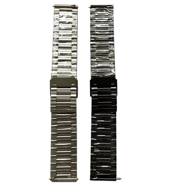 Premium 22mm Stainless Steel Metal Watch Strap - Universal Compatibility