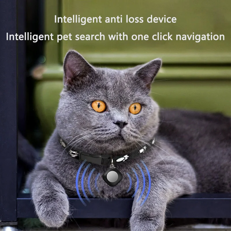 Anti-Lost GPS Tracker Locator Finder Bluetooth-compatible Smart Activity Tracker Real-Time Global Location for Dogs Cats