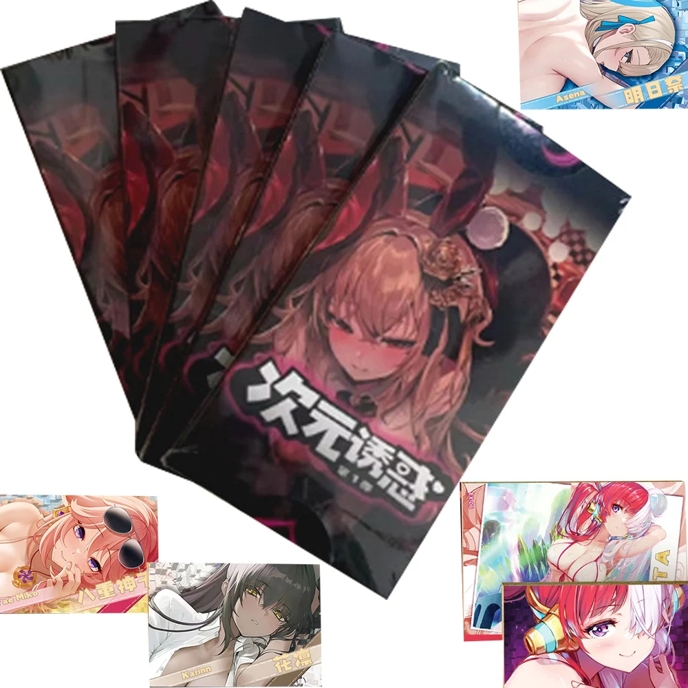 

Original Dimensional Temptation Goddess Story Cards Anime Game Pretty Girl Ultra Thick 3D Card Collection Toys And Hobbies Gift