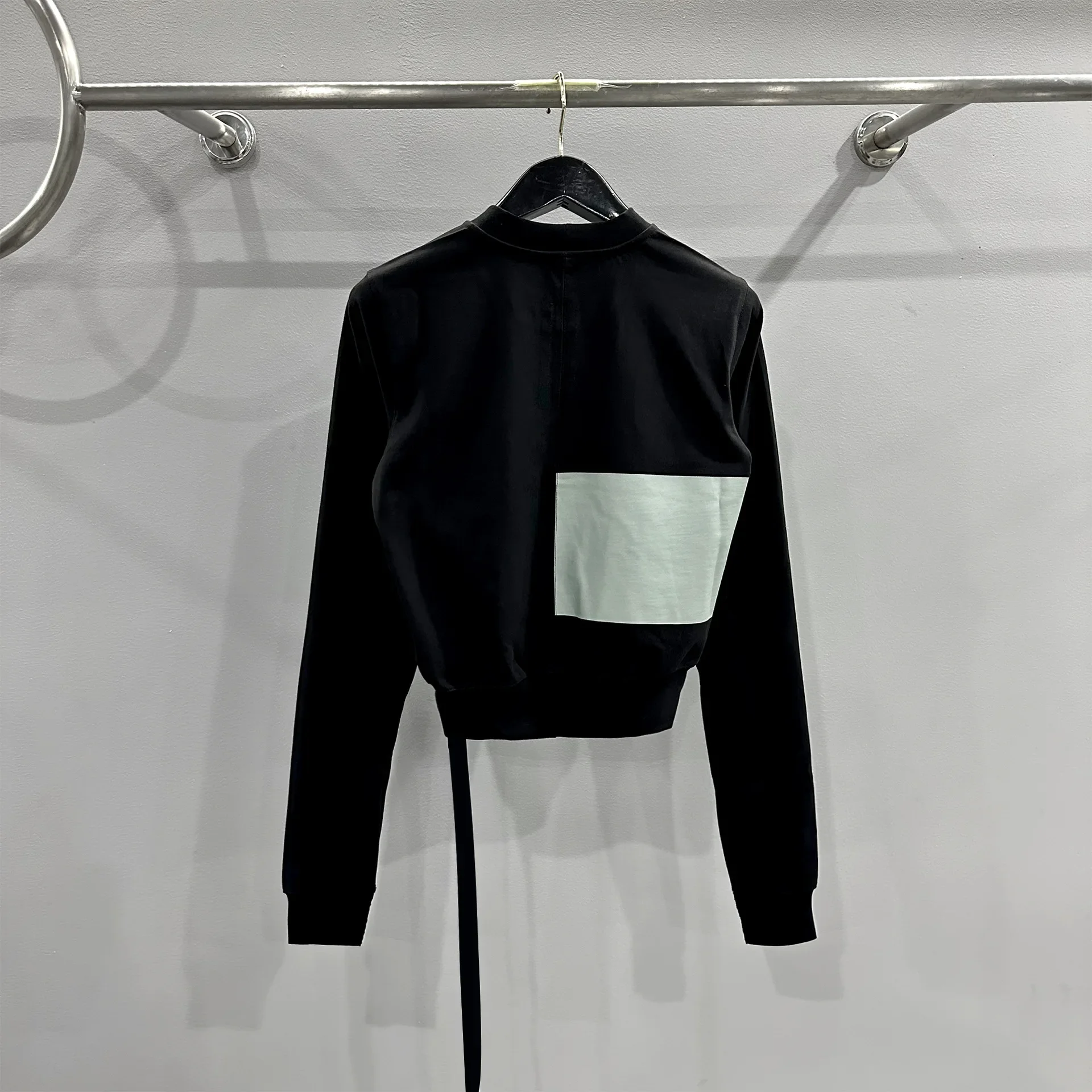 Rick Hoodies Y2K 여성용 긴 소매 하이 스트리트 Owens 풀오버 모노그램 프린트 O넥 Ro Hoodys 남성용 소매 슬릿 스웻셔츠, 신상