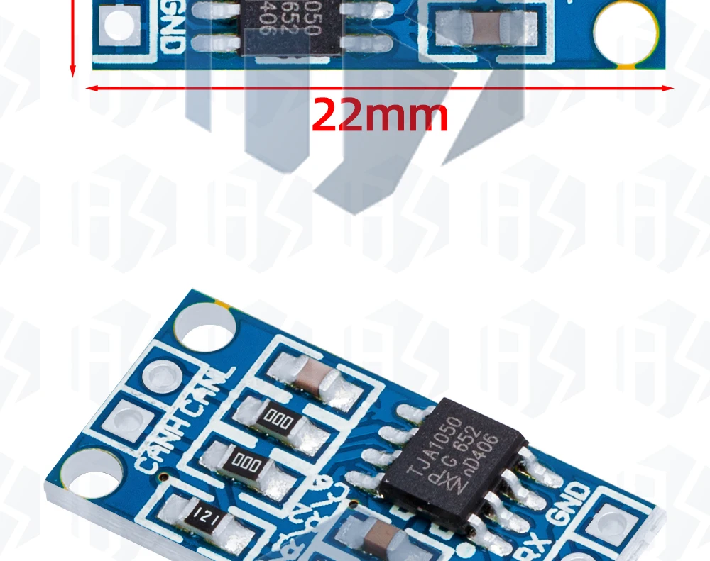 1 ~ 10PCS CAN Bus Modul Transceiver TJA1050 Controller Schnittstelle Treiber Interface Board EGBO – Detail 3