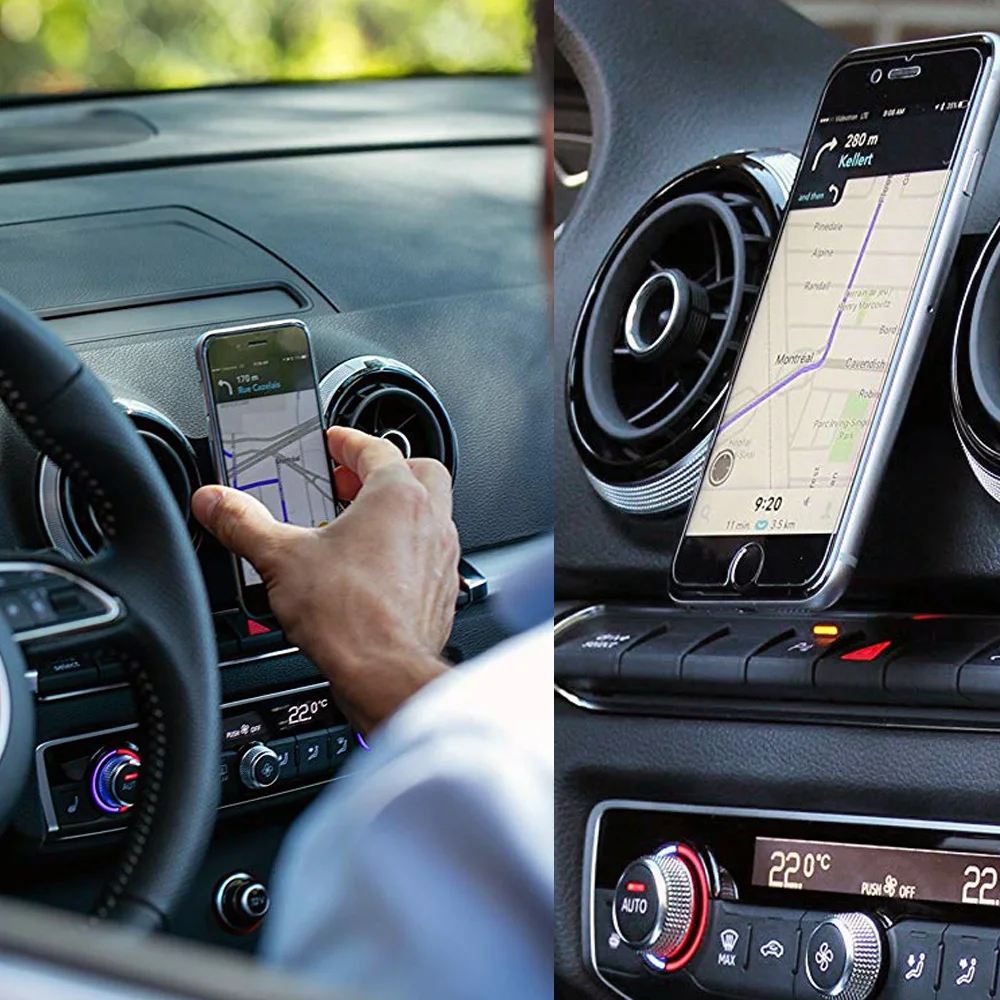 Car Styling Phone Bracket for Audi A1 8X Air Vent Mount Magnet Holder 360 Rotatable Support Mobile GPS Accessories