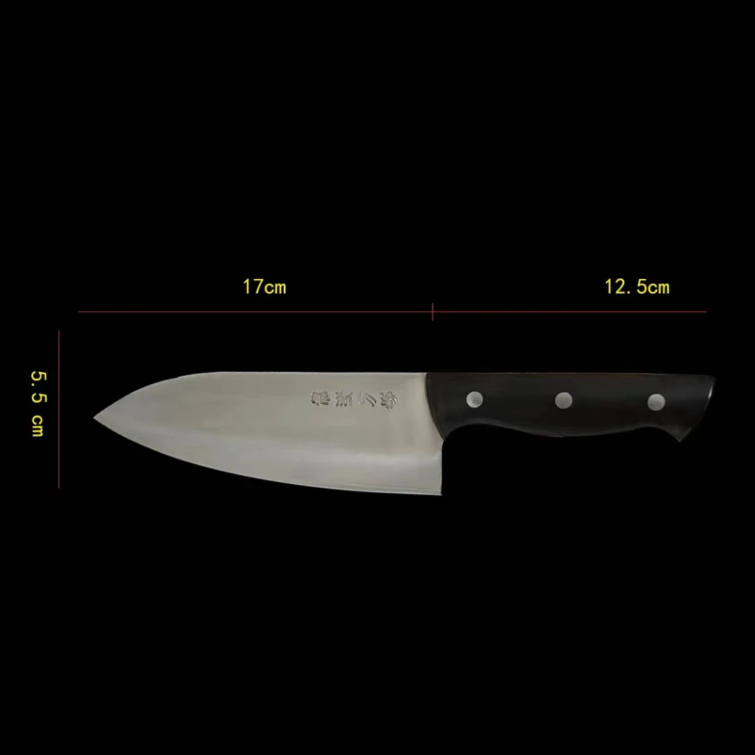 Chef knife Cleaver Knife 3 Layer BG42 Aviation Special Steel Blade Chefs Slicing Handmade Forged Longquan Kitchen Knives Meat Poultry Tools