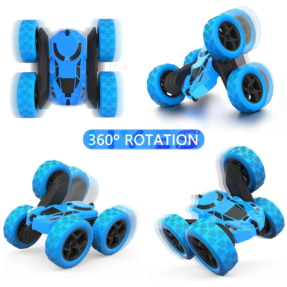 Double Sided Flip RC Stunt Car Remote Control 360 Degree