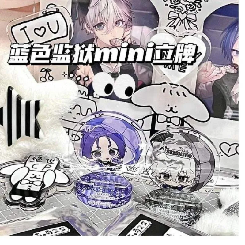Фигурки героев аниме Seishiro Nagi, периферийные фигурки из акрила Mikage Reo, игрушечные модели Аниме, детские украшения, подарок с синим замком (art.: 3920c2ec60f2c) - 3920c2ec60f2c